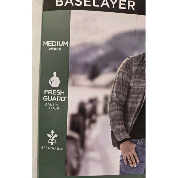 Mens Cuddl Duds Midweight Cottonwear Performance Base Layer Pants Grey Size XXL - Picture 8 of 10